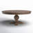 Marlowe Round Solid Wood Dining Table-968463308-968463307