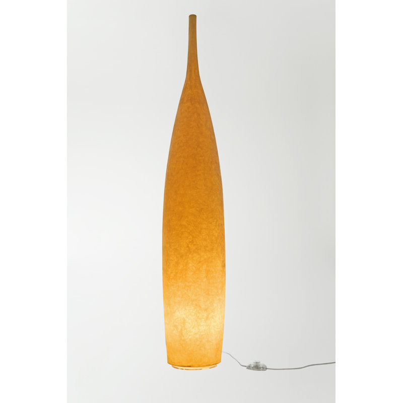 Luna 142cm Novelty Floor Lamp, Orange