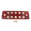 Felicidade, fleurs, batik, bois, jeu Mancala