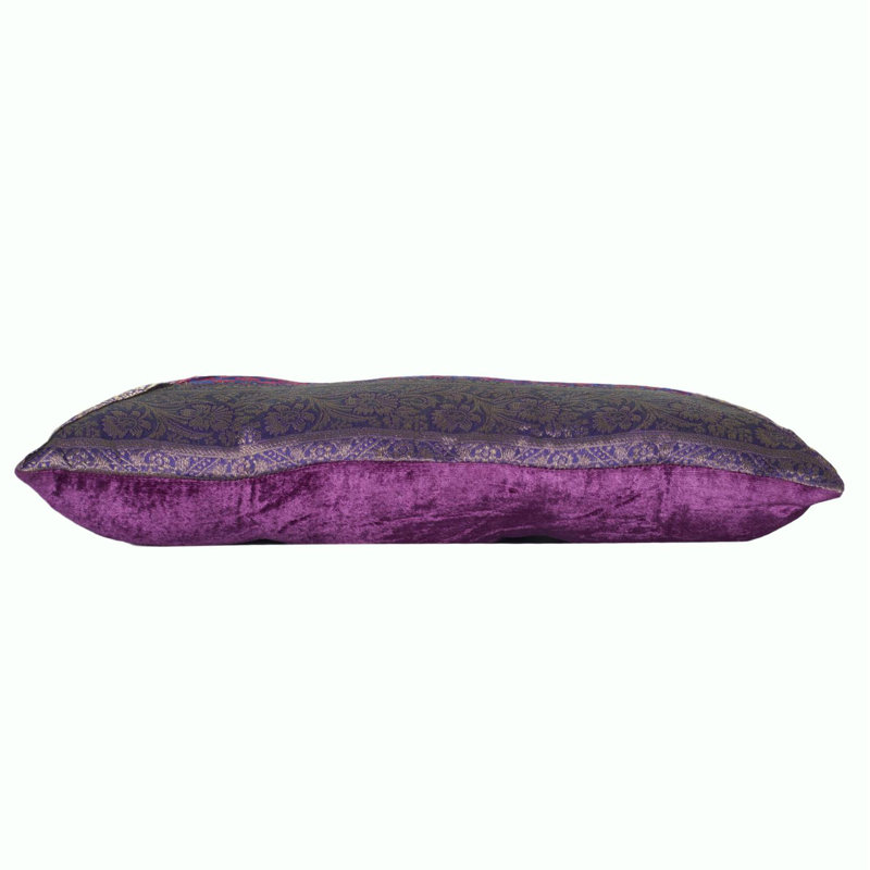 Coussin de sol Amar, 18 po x 18 po, Mauve