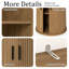 Bureau de direction ovale moderne en bois de 70 pouces avec armoire de rangement et 2 portes coulissantes.-1522796445