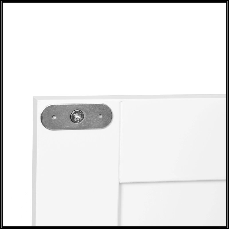 Armoire de rangement pour salle de bain avec porte double