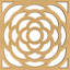 Panneaux muraux décoratifs en bois Edinburg-70109961-70109967