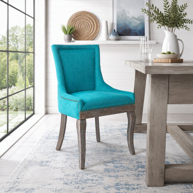 Chaise d'appoint, Bleu, Bleu