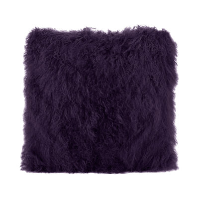 Tibetan Lamb Sheepskin Pillow by Outpost Original