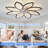 35.4In Ceiling Fan With Lights, Remote Control 3 Color Temperatures,6 Gear Wind Speed Fan Light-1967400742-1967400763