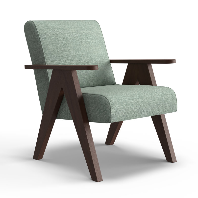 Accent Chair, Dark Walnut, Capri