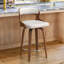 Tabouret de comptoir pivotant 26 po Carylon-338634103
