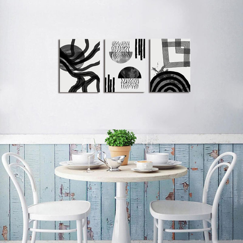 3 Piece Wrapped Canvas Set