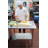 Stainless Steel Work Table with Undershelf. Metal Prep Table. NSF - Certified-49444459