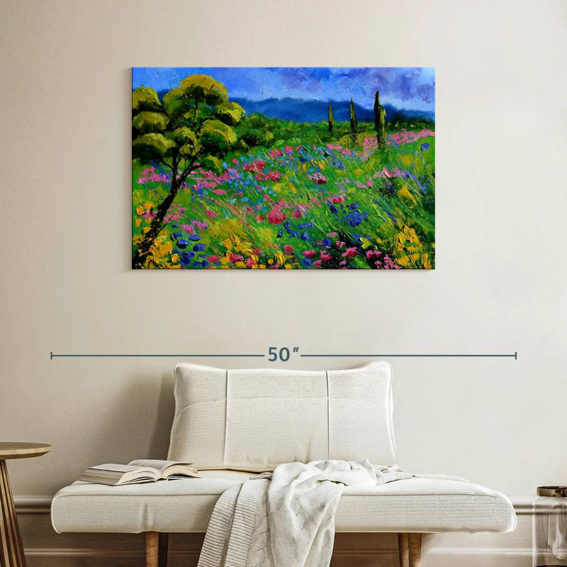 Alvord Windy Tuscany Garden Field, H 26 po x l 39 po