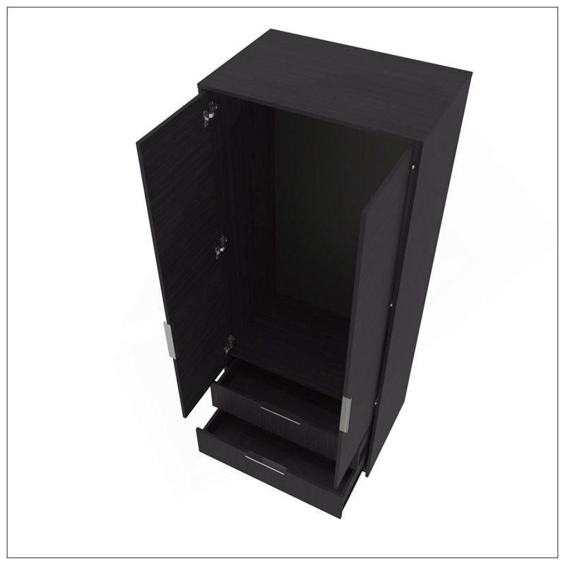 Armoire Trappe, chambre, noir