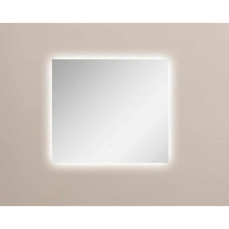 Devinn Flat Wall Mirror, 31" H x 36" W