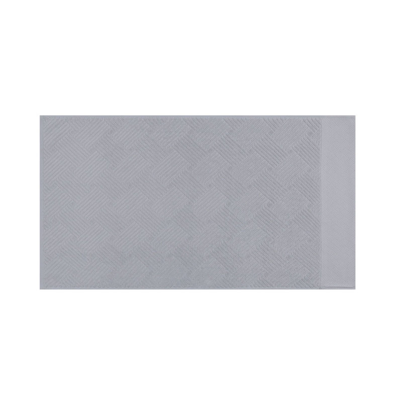 Cotton Midweight Hand Towel, Grey