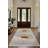 Elara Collection Digital Print Cotton-Polyester Brown Beige Abstract Rug-94666568