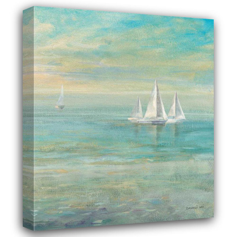«Breakwater Bay Nai, Danhui Gallery», art sur toile tendue: Sunrise, H 44 po x l 36 po