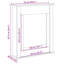 Fireplace Surround 75x87.5 Cm Engineered Wood-1034225778-1034225788