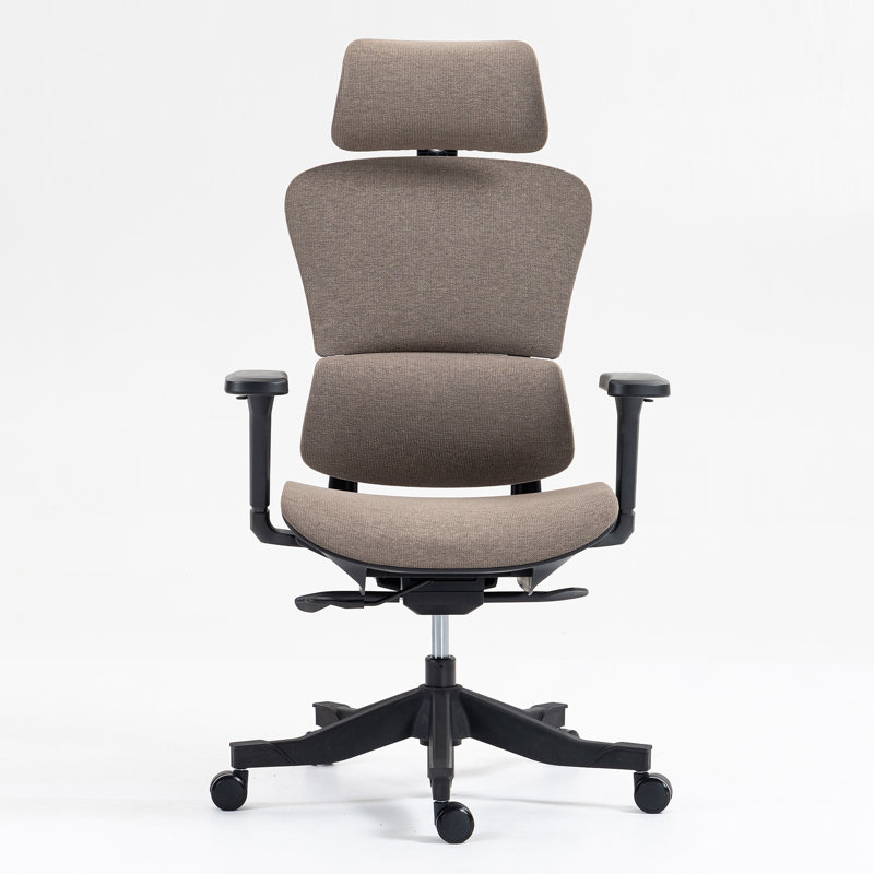 High Back Mesh Office Chair:8365HP-BR, Brown, Black