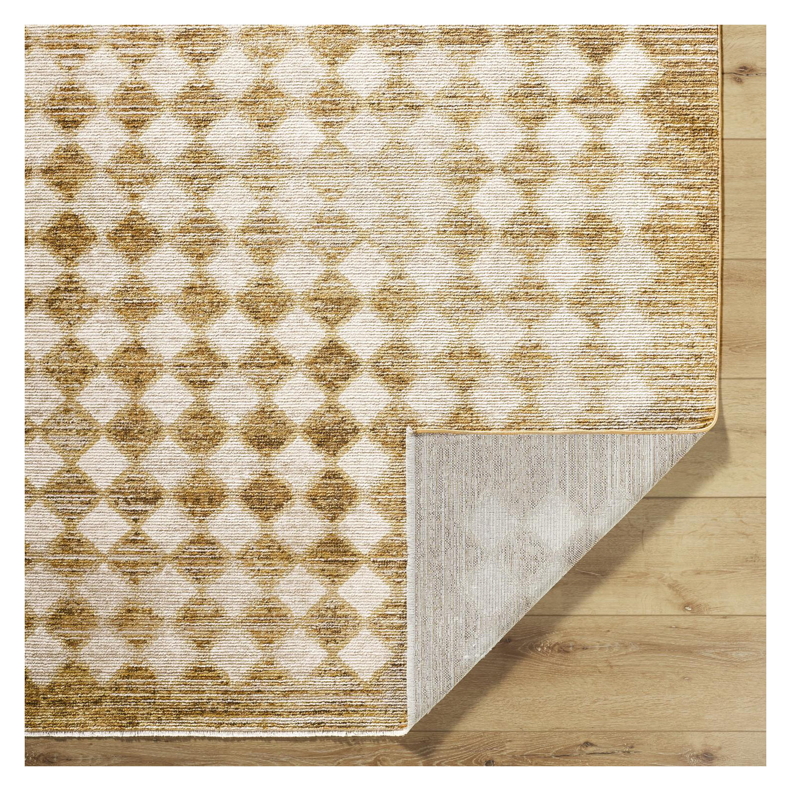 Galey Alix x Livabliss Myrtle Avenue V Indoor Machine Woven Area Rug, Round 6'6"