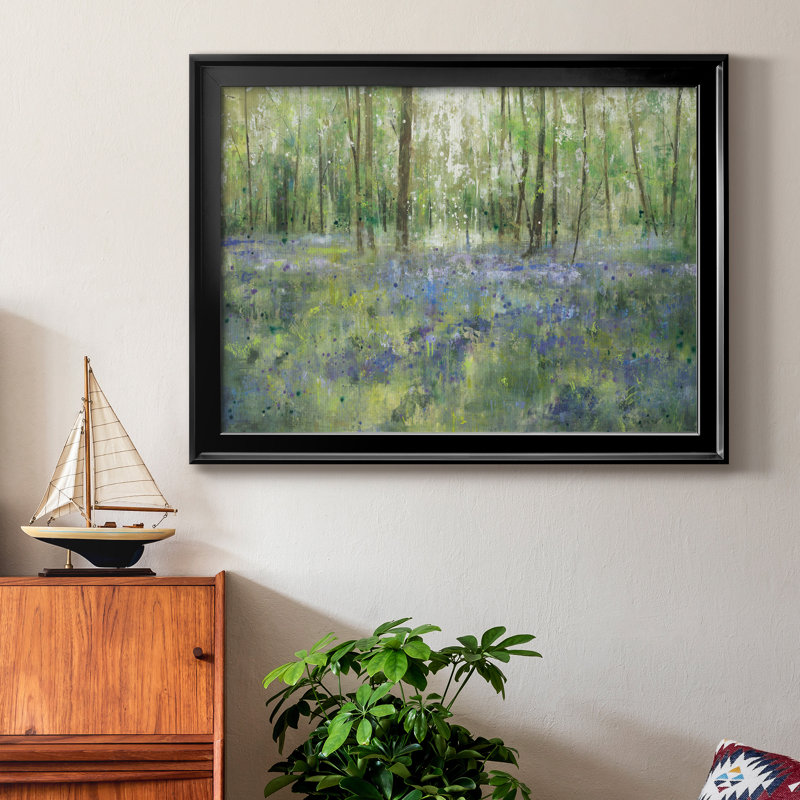 Reproduction de cadre photo Hill sur toile, H 22,5 po x l 30,5 po x P 1,5 po, Toile avec cadre noir