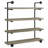 Modern Floating Shelves, Driftwood 4-Tier Wall Shelf-1231088546