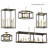 Everly Quinn Deolinda Coal And Soft Brass Pendant Light-1418588461
