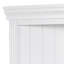 Tablette d'angle de 83,4 po de hauteur