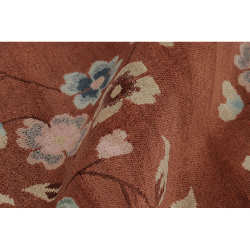 Art Deco Handmade Wool Area Rug