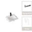 Meuble-lavabo 16 po avec lavabo en céramique et porte d'armoire à fermeture en douceur, fixation murale flottante, bonde escamotable, siphon inclus, blanc (sans robinet)-1248729727-1248729724