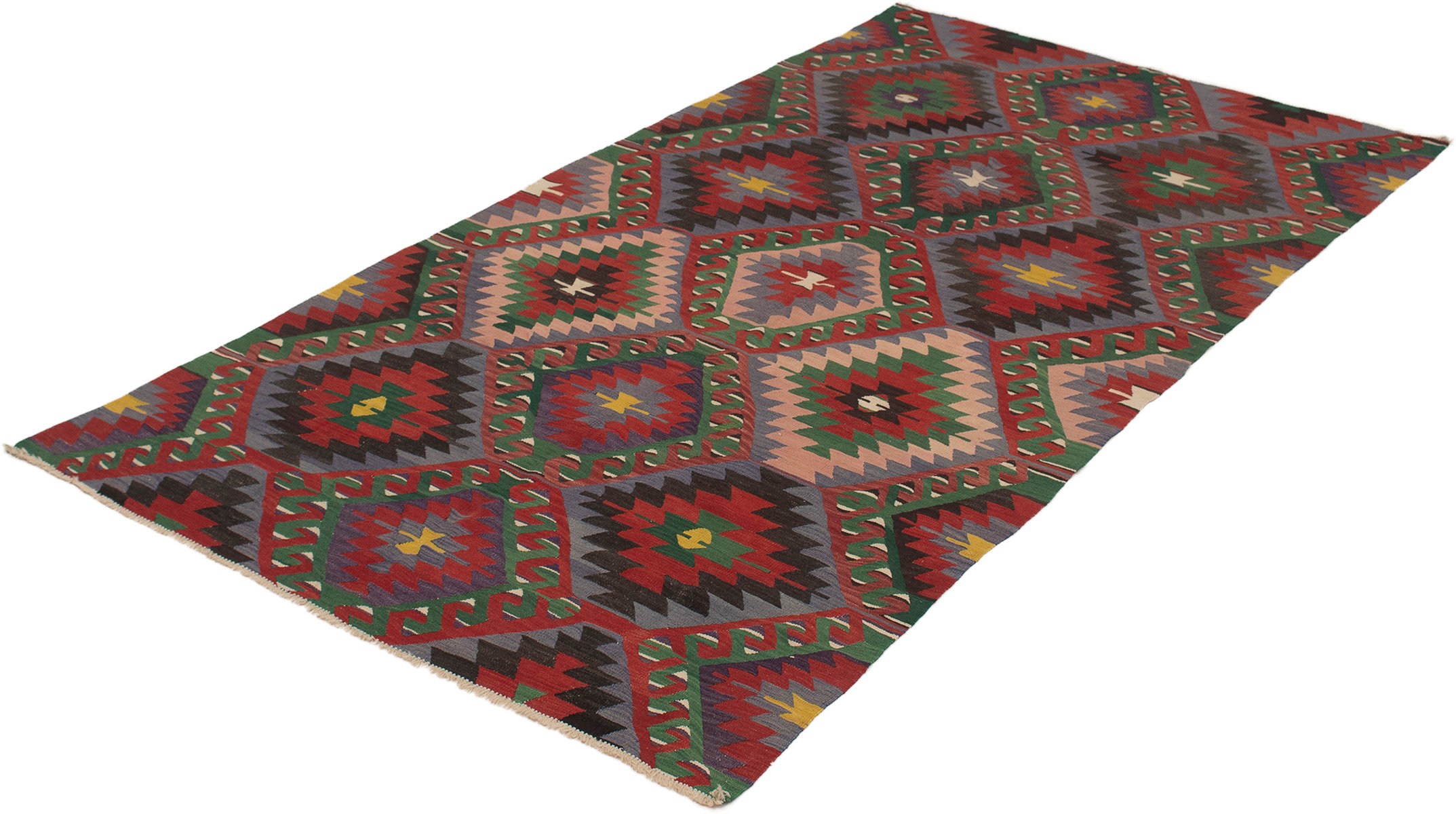 World Menagerie One-of-a-Kind Norcross Handmade Kilim 5'2