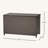 Stylish Wicker Cushion Storage Cabinet For Outdoor Use, Ideal For Patio And Yard Organization.