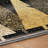 Premium Machine Washable Dream Shag ADS222 Gold Christmas Trees Rug-876782494