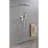 Shower Set System Bathroom Luxury Rain Mixer Shower Combo Set Wall Mounted Rainfall Shower Head Faucet-126232223
