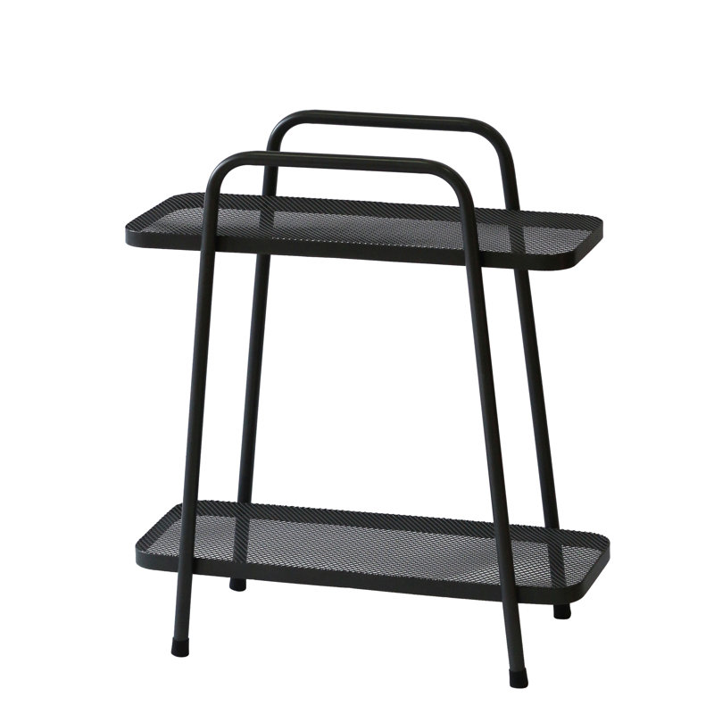 Support à plante moderne 2 tablettes