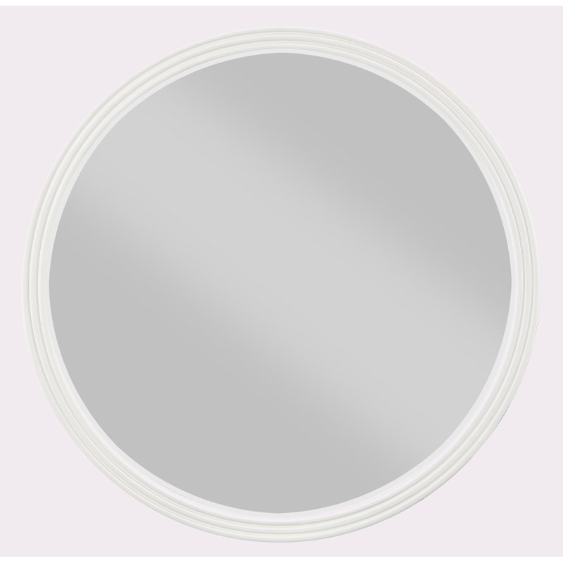 Miroir rond gris Carena