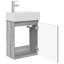 Single Bathroom Vanity with Ceramic Basin-1345671172