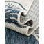 Tapis contemporain de couleur ivoire et bleu marine Avelynn-1489021569