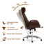 Fauteuil de direction ou fauteuil de bureau Corjan Mid-Century-25596268-94848023