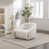 Cream White Boucle selected