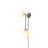 Dana 2-Light Plug-in Armed Wall Sconce - Dimmable-1371678555