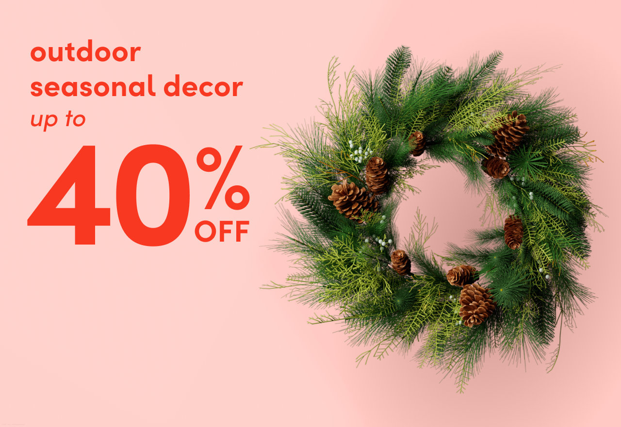 outdoor seasonal decor sale