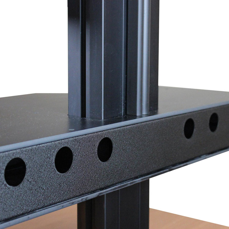 Hover Helium RightAngle Products Single Screen Desktop Mount, Black