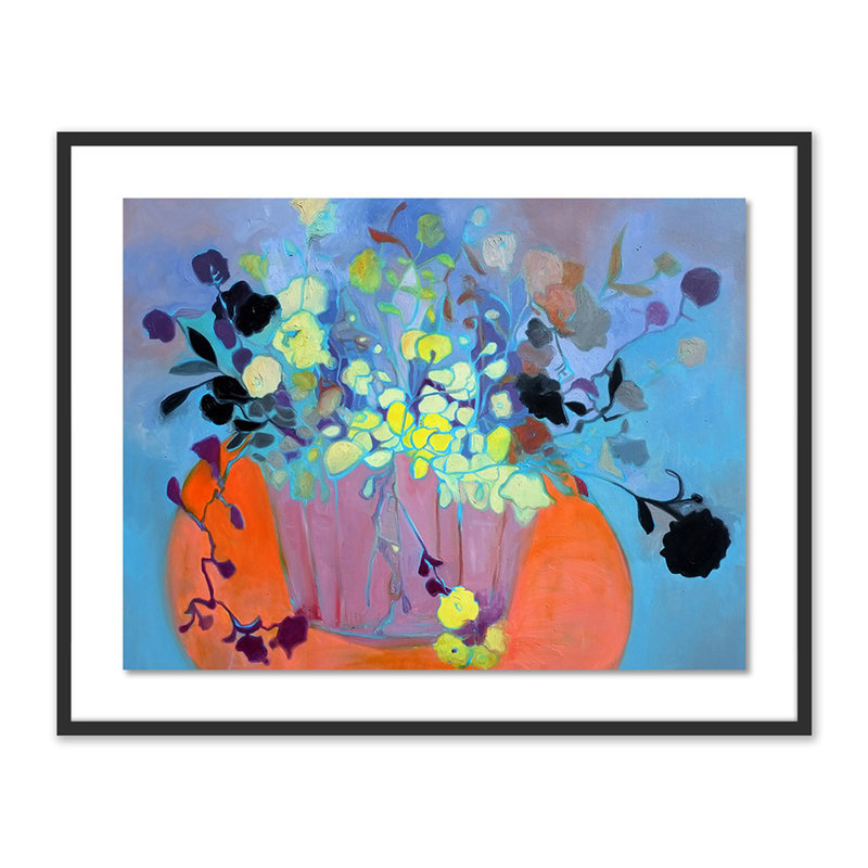 Hope Painting by Amy Bautz, Black, 32" H x 40" W x 2.5" D