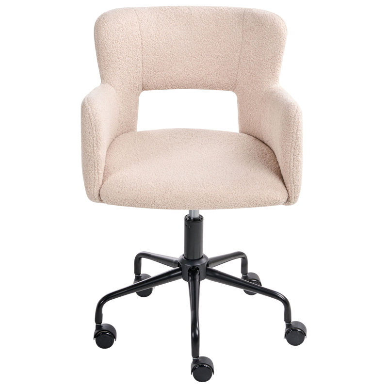 Boucle Office Chair