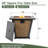 28" Propane Gas Fire Pit Table