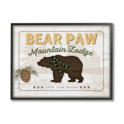 " Bear Paw Mountain Lodge Cabin " by Jennifer Pugh