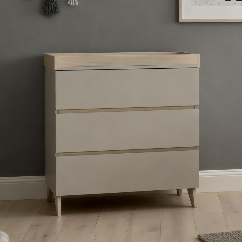 Babymore Dante 2 Piece Nursery Room Set - Cashmere