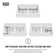 Silicone Grid 15 in. x 14 in. Silicone Bottom Grid for 33 in. Double Bowl Kitchen Sink (2-Pack)