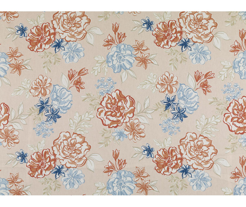 Tissu Lizzie Tobi Fairley, Rosé