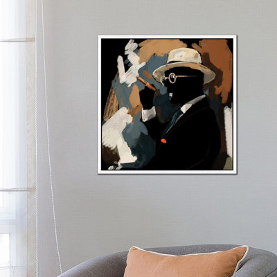 Cigar Lounge - Painting on Canvas